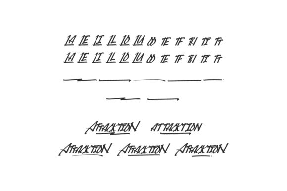 Attacktion Font - Preview 6