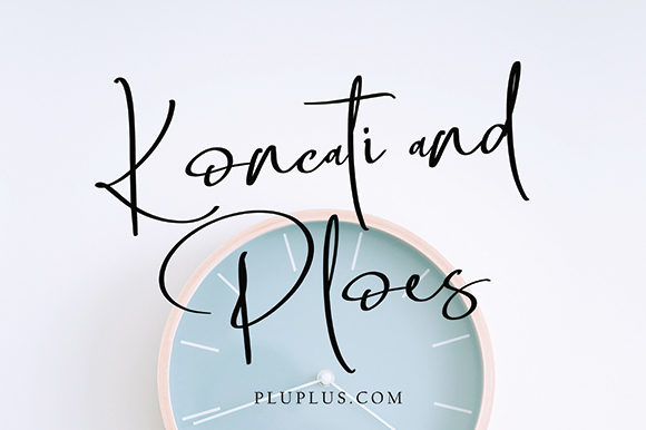 Bostesga Font PNG with transparent background - Preview 1
