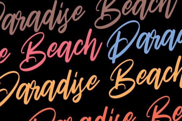 Gillmoreths Font - Preview 1