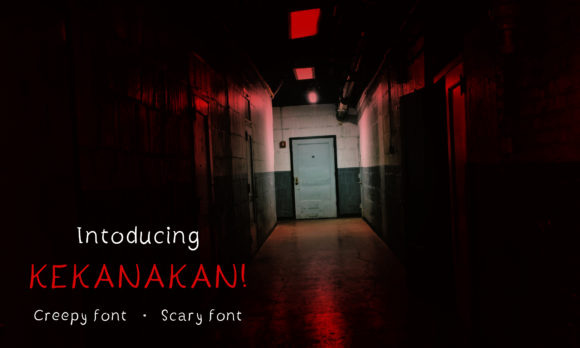 Kekanakan Font PNG with transparent background - Preview 1