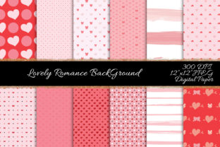 Lovely Valentine Seamless Patterns Graphic by PrisonerRabbit · Creative ...