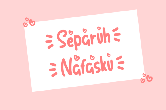 Sallerha Font PNG with transparent background - Preview 2