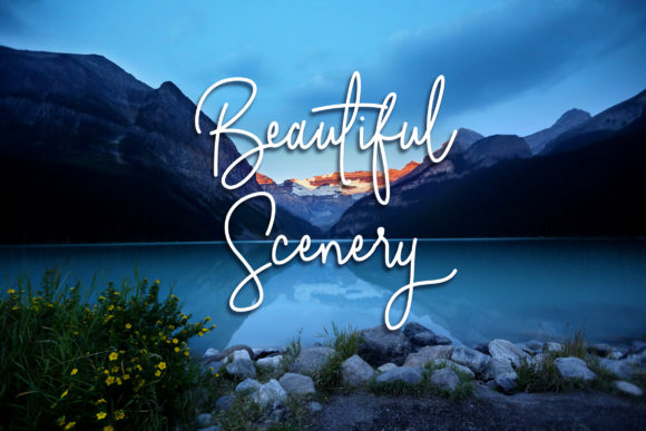 Absolute Nature Font - Preview 3