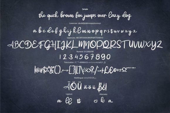 Ahifel Font - Preview 5