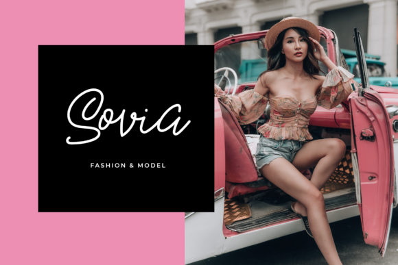 Amanda Vinola Font - Preview 1