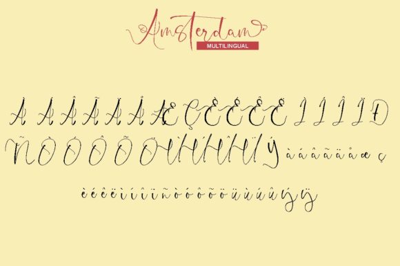 Amsterdam Font - Preview 2