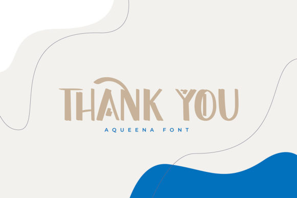 Aqueena Font - Preview 5