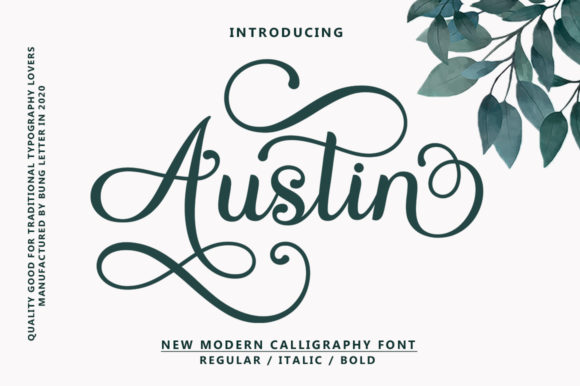 Austin Font - Preview 4