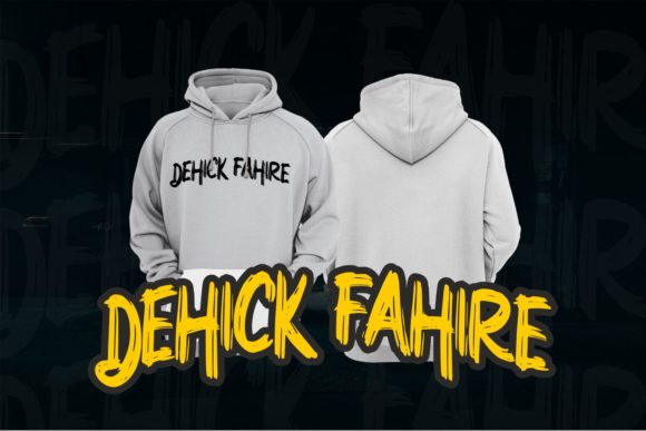 Black Flores Font - Preview 4