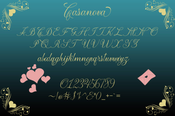 Casanova Font - Preview 5