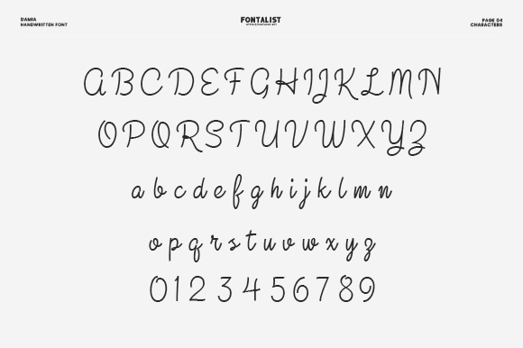 Damia Font - Preview 3