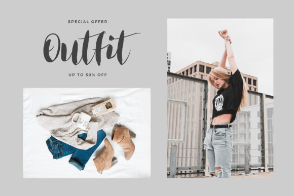 Heatwalk Font PNG with transparent background - Preview 1