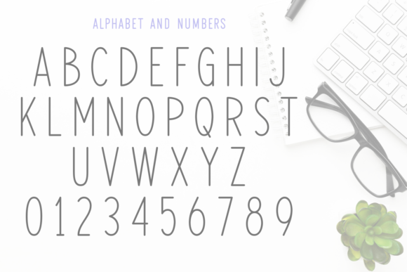 Micalyne Font PNG with transparent background - Preview 3