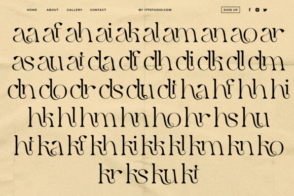 Qaitan Font PNG with transparent background - Preview 6