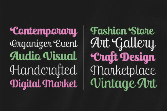 Ralsteda Font PNG with transparent background - Preview 3