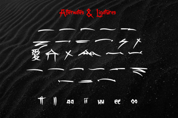 Shenttpuro Font PNG with transparent background - Preview 6