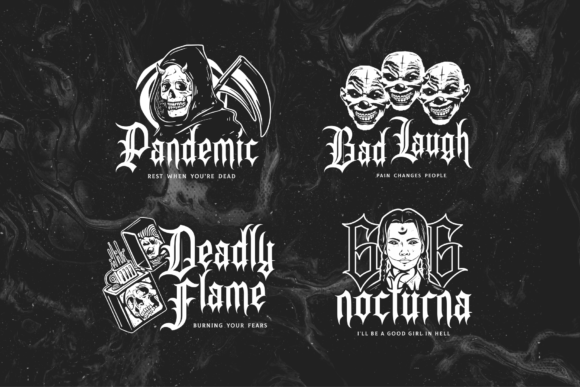 Anemouth Font - Preview 1