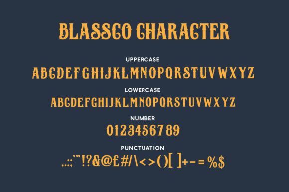 Blassco Font - Preview 2