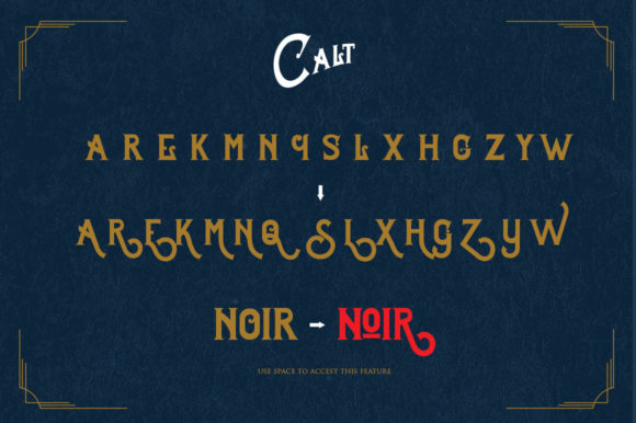 Celestial Font - Preview 4