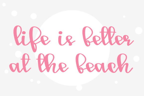 Good Morning Font - Preview 4
