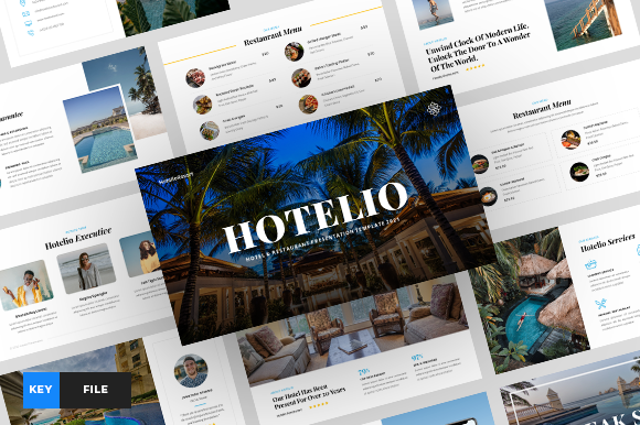 Hotelio - Hotel & Restaurant Keynote