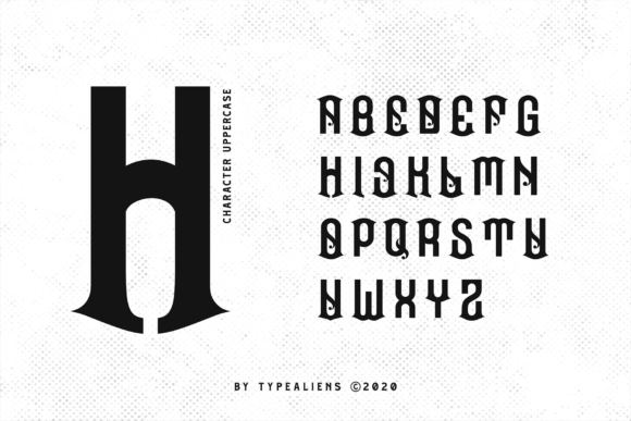 Hulf Font PNG with transparent background - Preview 6
