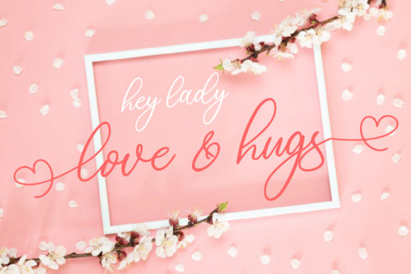 Lovadore Font font preview - 1