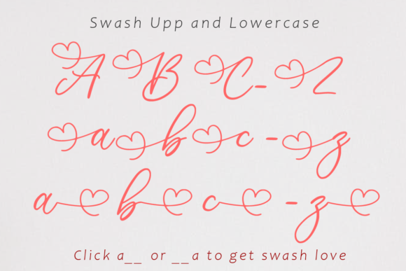 Lovadore Font font preview - 4