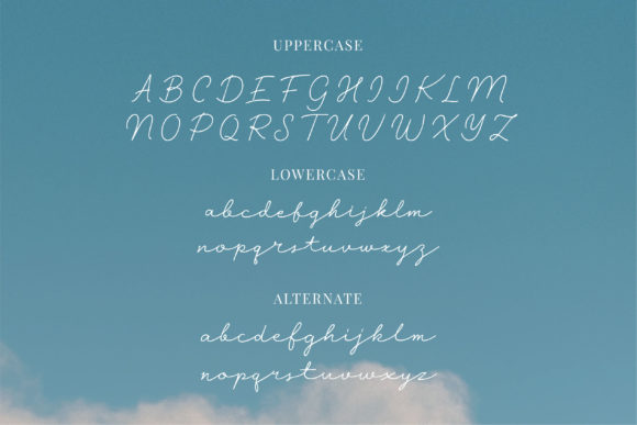 Paslime Font PNG with transparent background - Preview 1