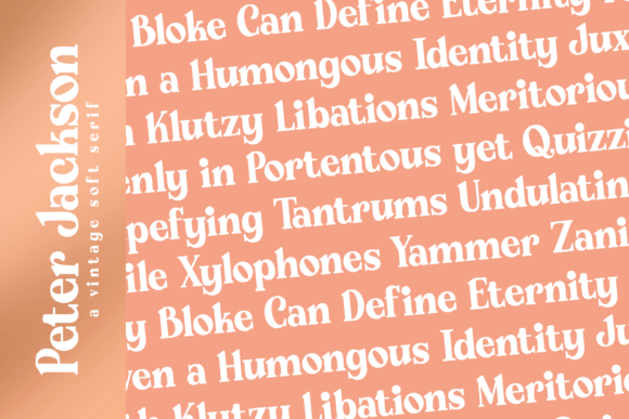 Peter Jackson Font PNG with transparent background - Preview 4