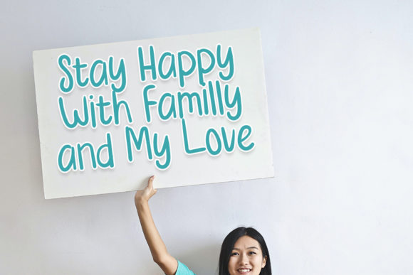 Rabbit Rainly Font PNG with transparent background - Preview 2