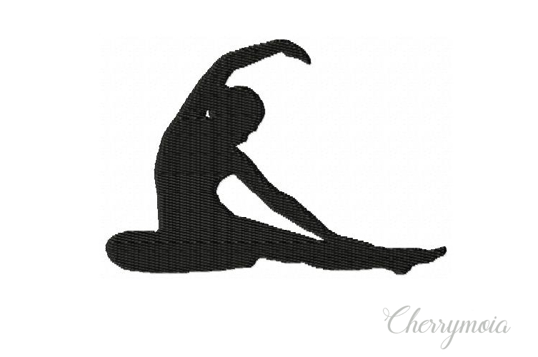 Yoga Revolved Head to Knee Pose