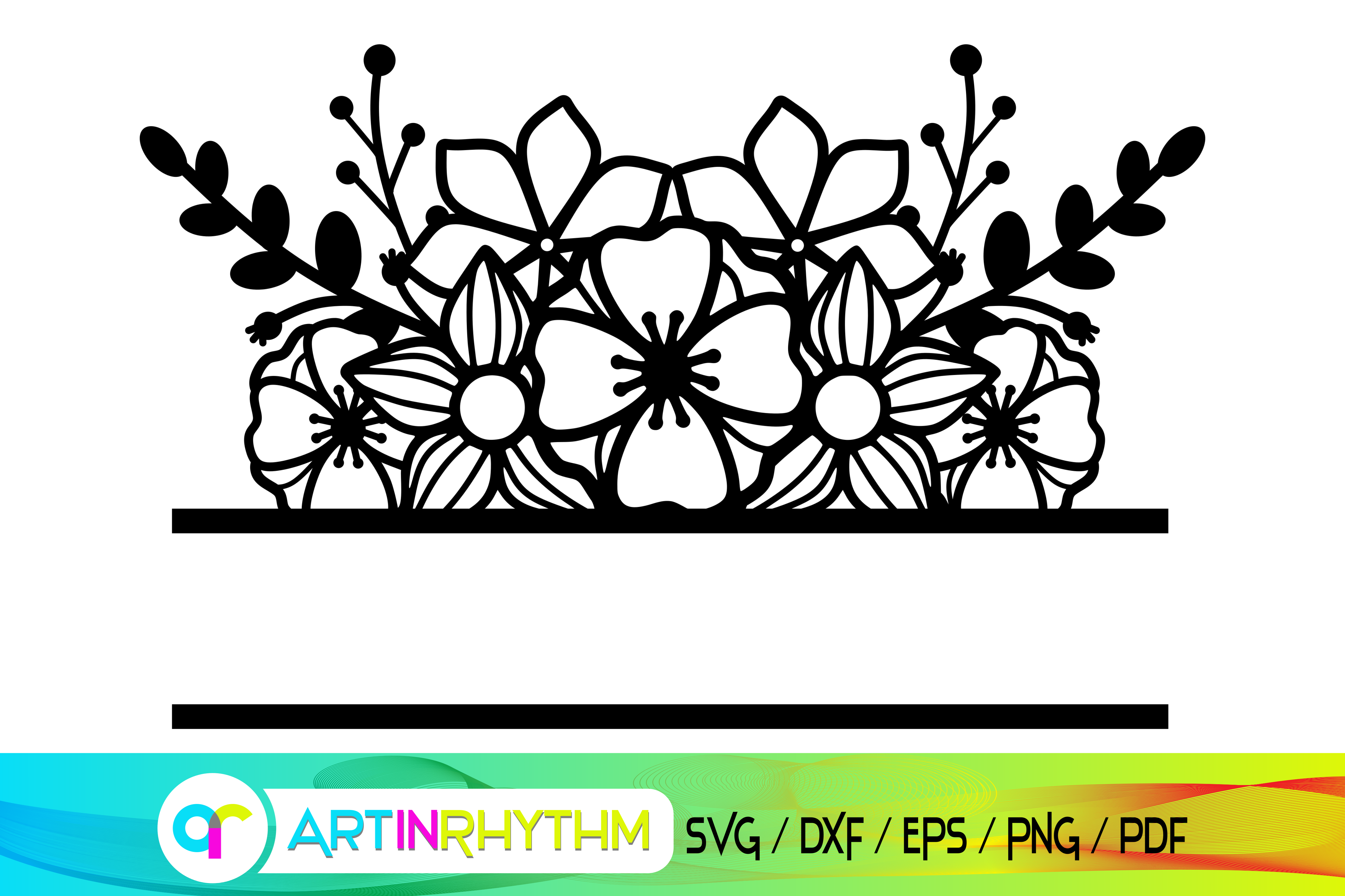 Split Frame Svg Graphic by artinrhythm · Creative Fabrica
