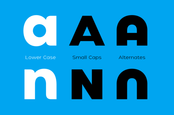 Holgada Family Font PNG with transparent background - Preview 3