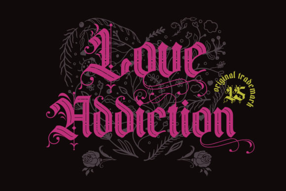 Black Valentine Font - Preview 3