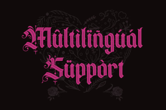 Black Valentine Font - Preview 4