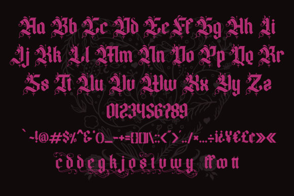 Black Valentine Font - Preview 5