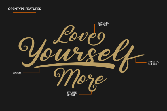 Brush Curly Font - Preview 2