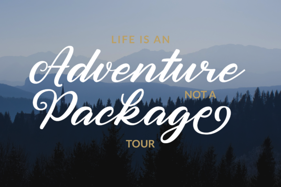 Brush Curly Font - Preview 4