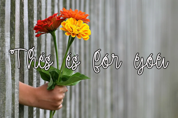 Butterfly Font - Preview 1