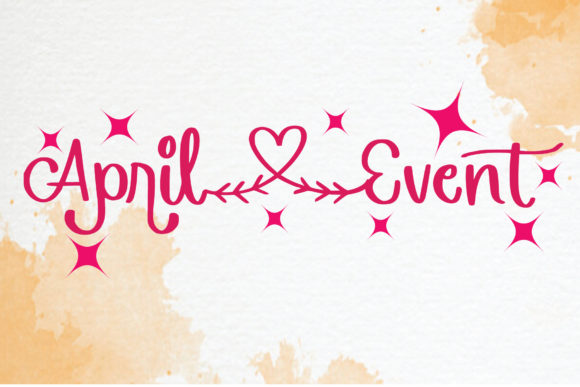 Celebrate Event Font - Preview 1