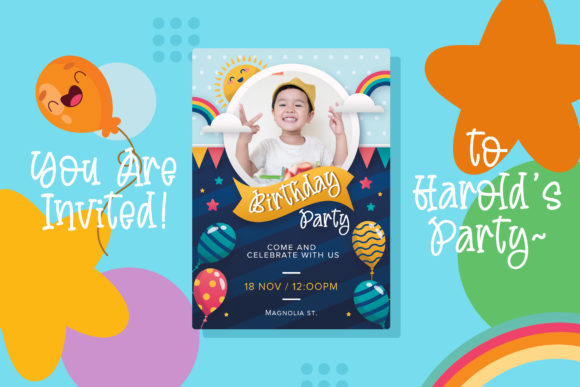 Child Dream Font PNG with transparent background - Preview 5