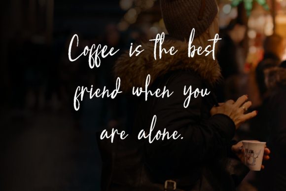 Coffee Night Font - Preview 1