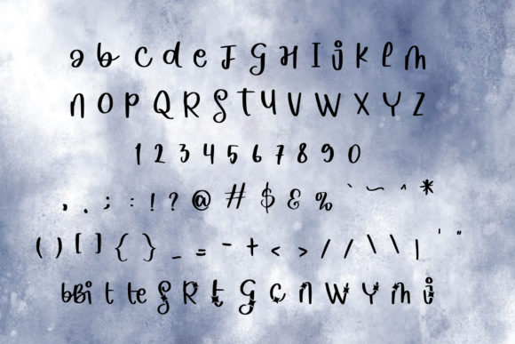 Easter Rabbit Font - Preview 1