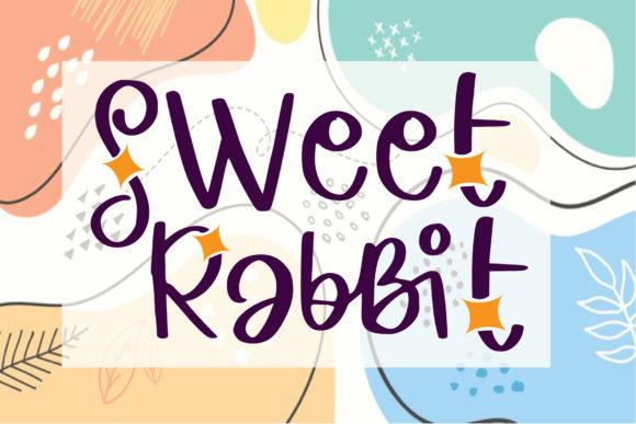 Easter Rabbit Font - Preview 2