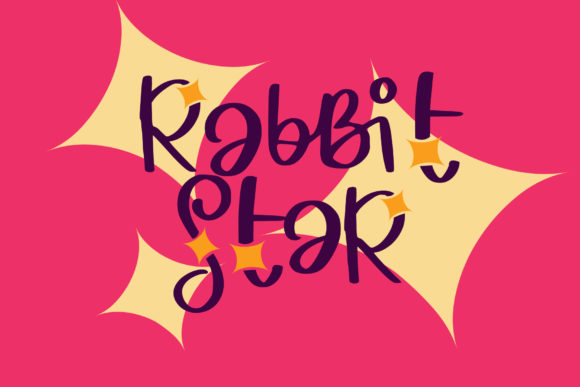 Easter Rabbit Font - Preview 3