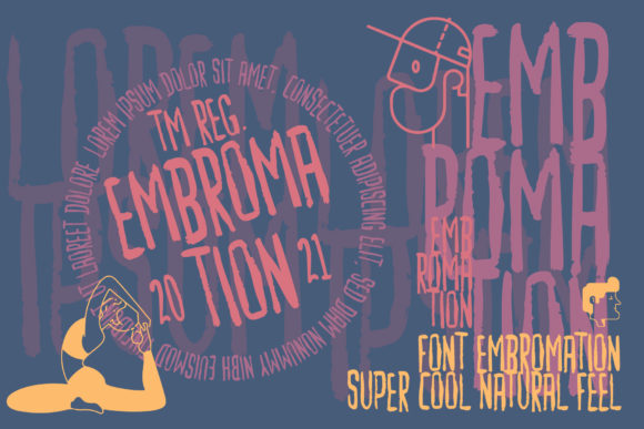 Embromation Font - Preview 2