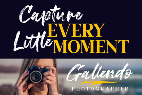 Gallendo Font - Preview 4