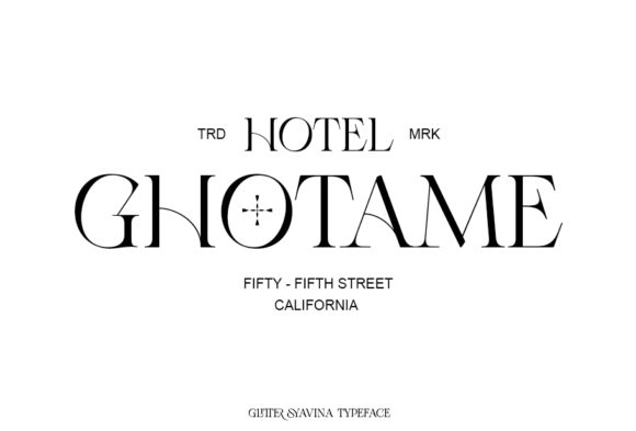 Glitther Syavina Font - Preview 5