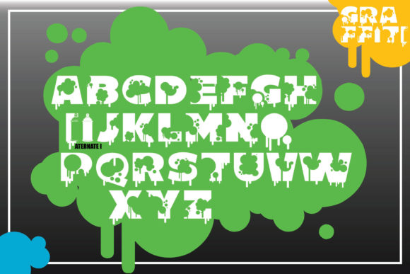 Graffiti Font - Preview 1